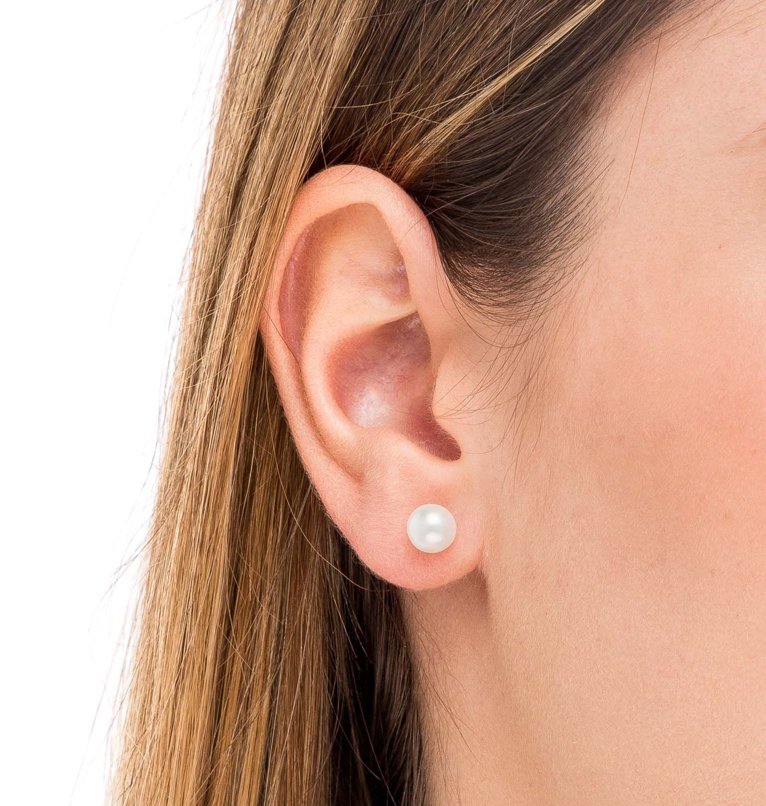 Pendientes Perlas 7 mm - Imagen 2