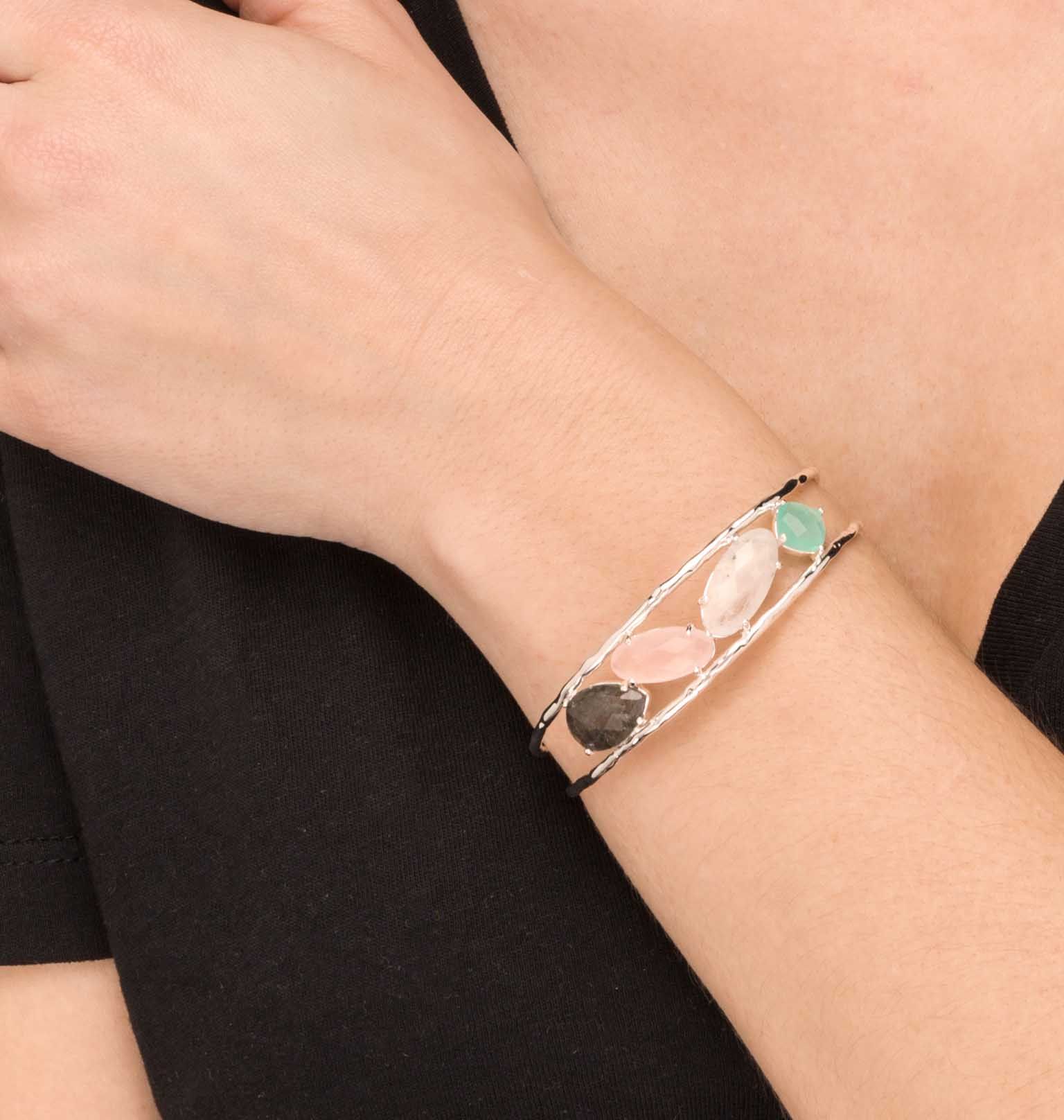 Brazalete con Piedras Naturales - Imagen 2