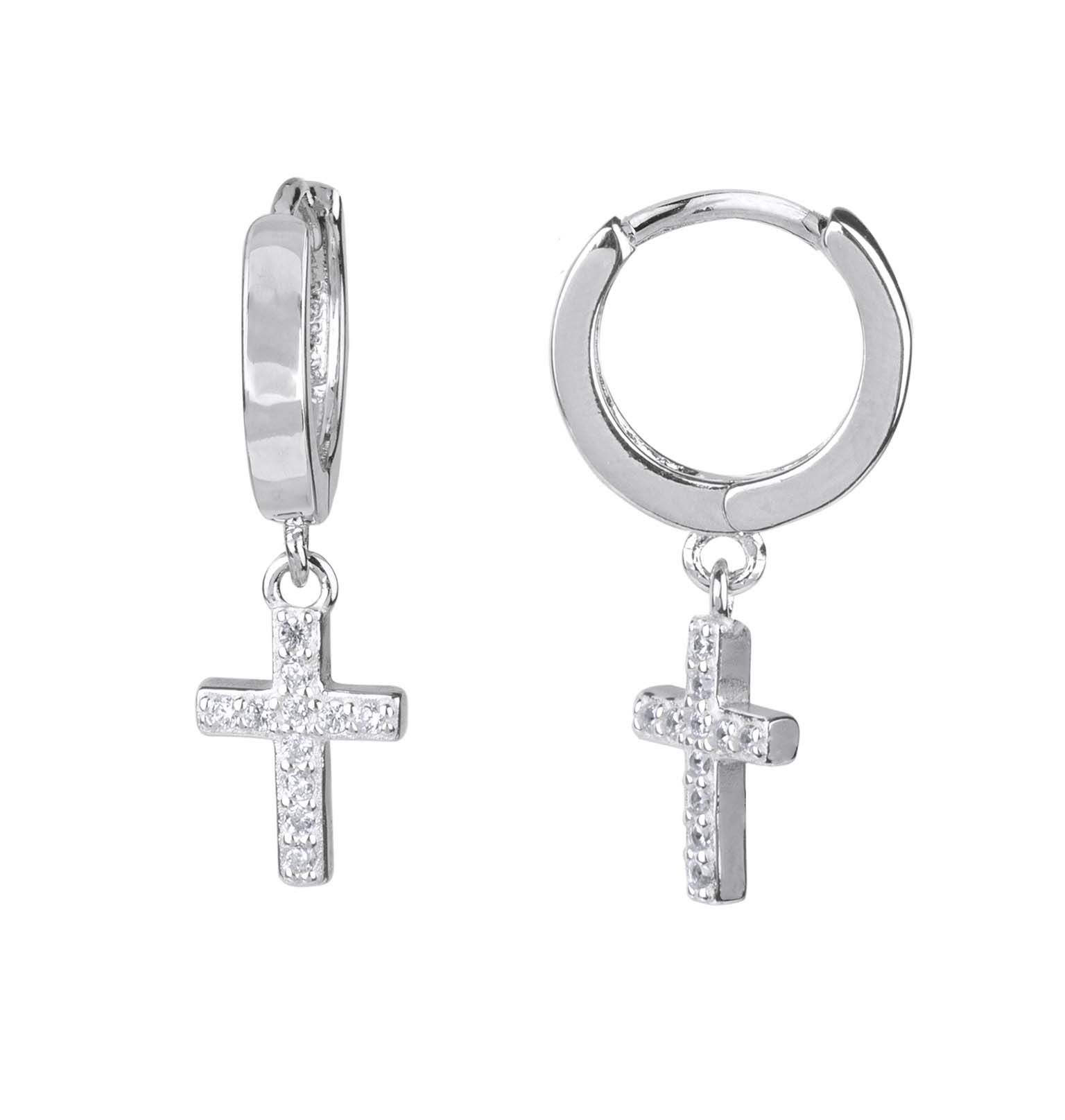 Aro con Cruz y Circonitas