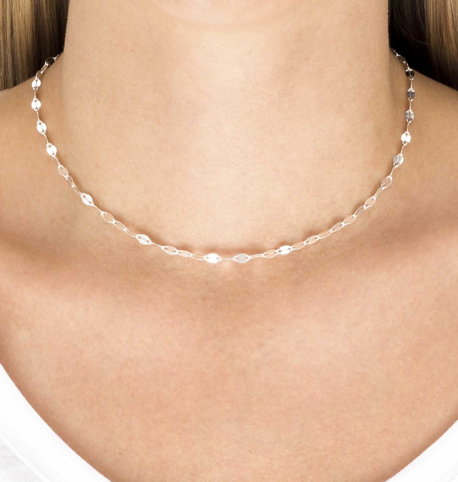 Collar plaquita café - Imagen 2