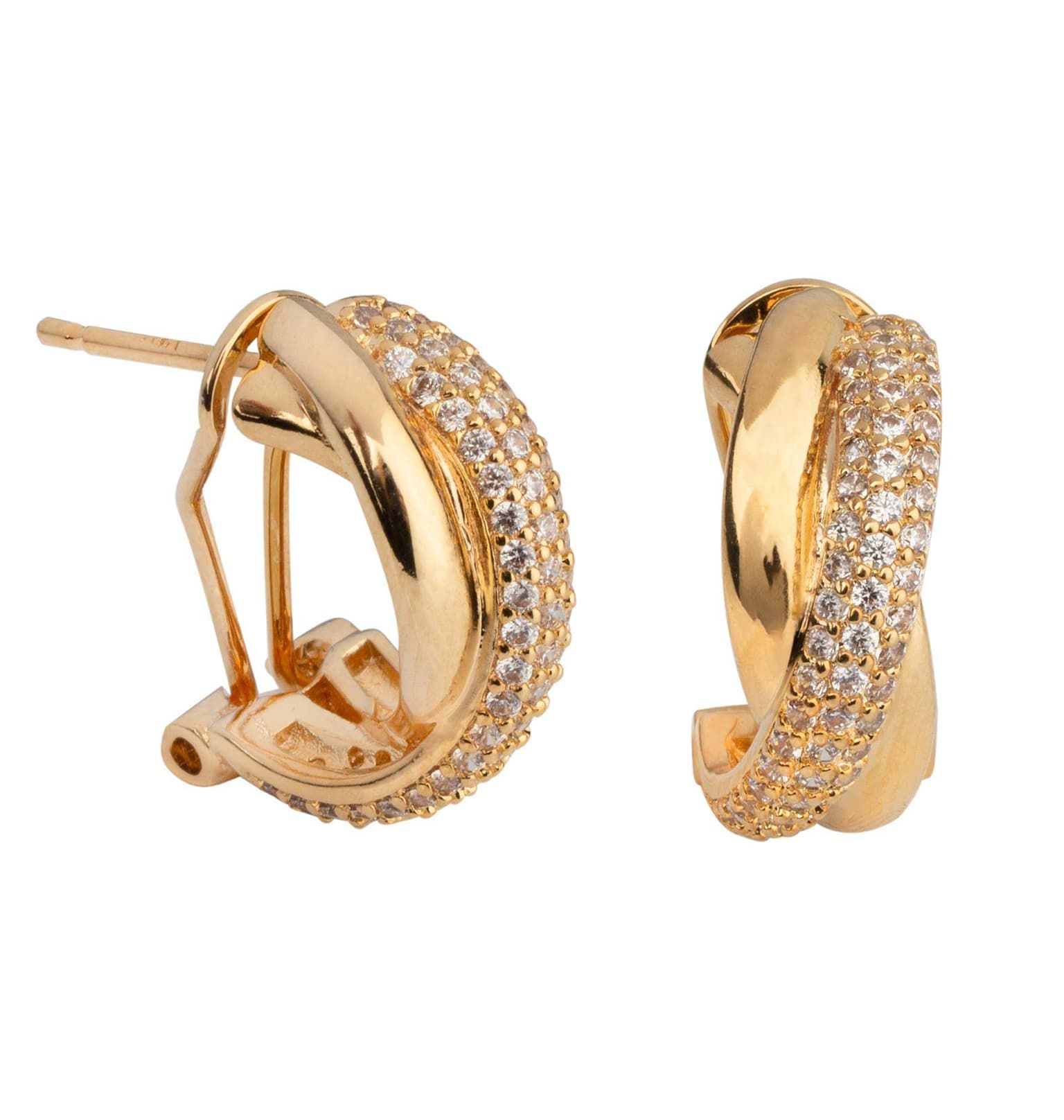 Pendientes Tiras Circonitas