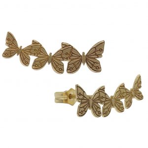 trepador oro mariposas