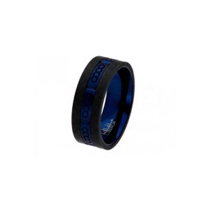 annillo azul negro