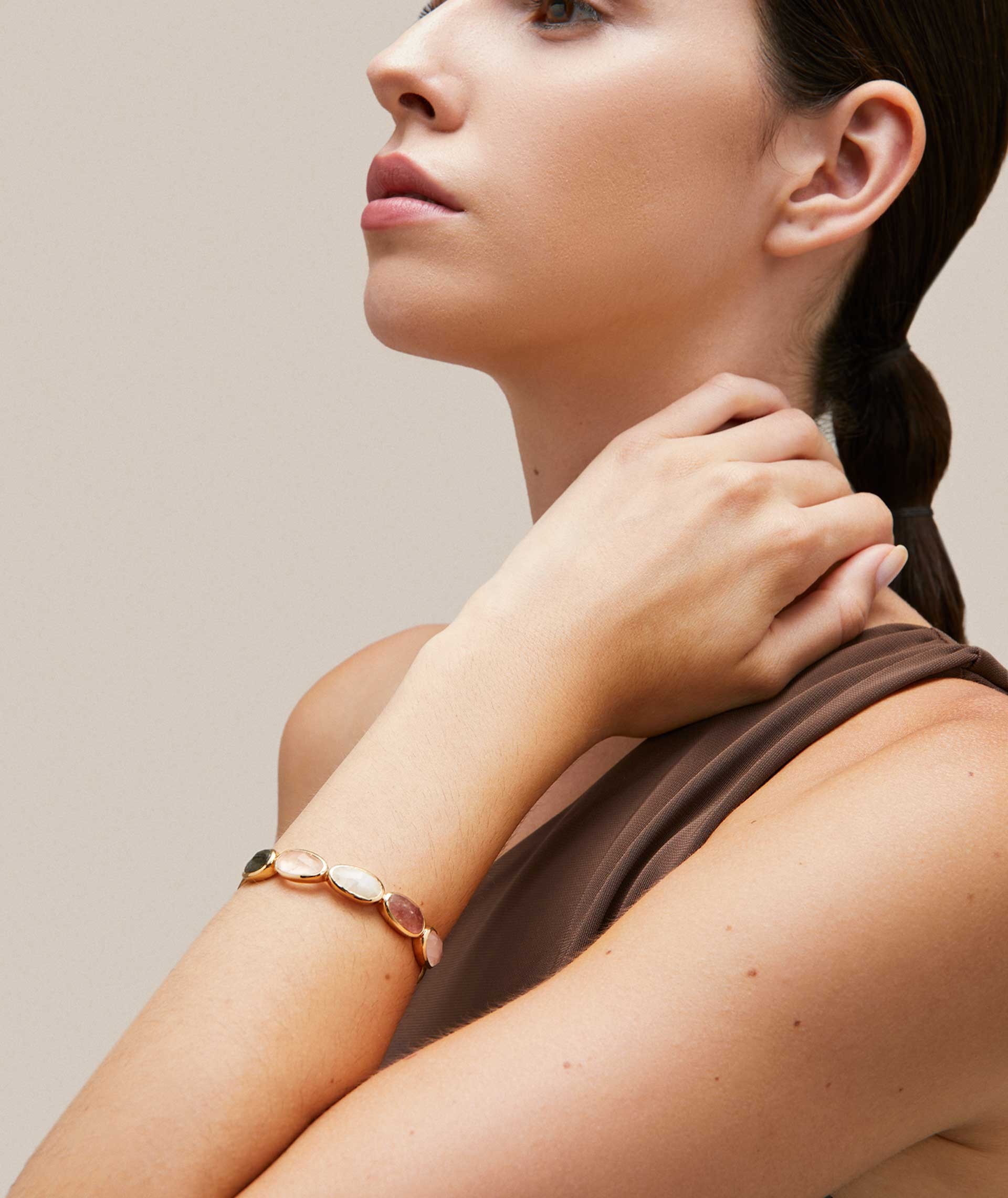 pulsera piedras naturales