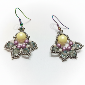 Pendiente Árac Magenta