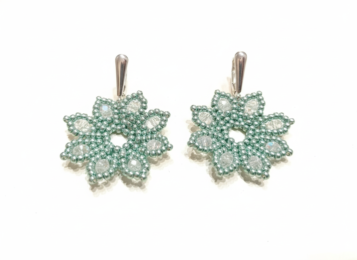 Pendientes Flow Green - Imagen 3