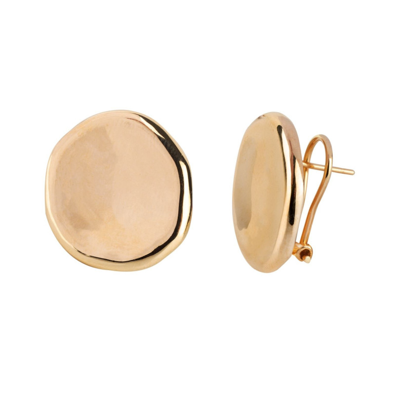 pendientes redoondos cierre omega