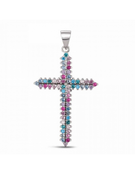 Cruz Plata Multicolor