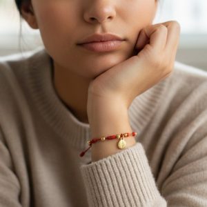 Pulsera Franciscana Rojo Santiaga Chapada