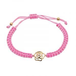 Pulsera Rose Chapada en Rosa